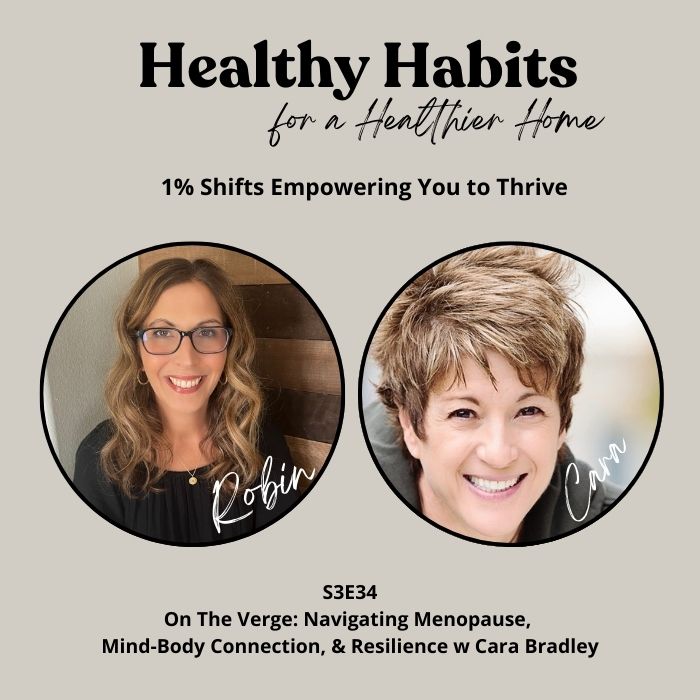 S3E34-on The Verge: Navigating Menopause, Mind-Body Connection, & Resilience w Cara Bradley