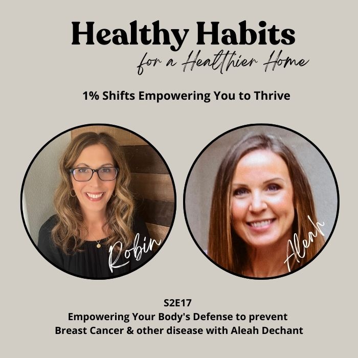 S2E17 Empowering Your Body’s Defense to prevent Breast Cancer & other disease with Aleah Dechant